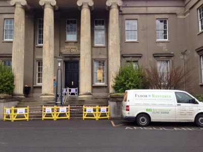 Case Study: Floor Restorer Resuscitates an Ancient Dying Floor for the NHS