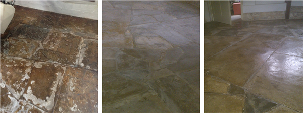 Limestone Flagstone Restoration