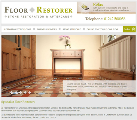 New Floor Restorer website launch