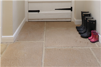 Flagstone hallway – deep clean and finish