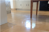 Light grind to new Limestone flagstones